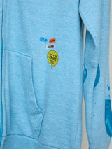 DEVORE IDM PRINT 3D-PARTS ZIP HOODIE