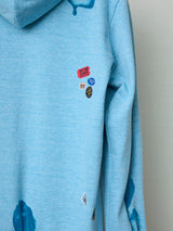 DEVORE IDM PRINT 3D-PARTS ZIP HOODIE
