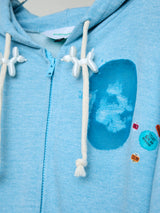 DEVORE IDM PRINT 3D-PARTS ZIP HOODIE