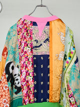 WEARING SCARVES ALL AT ONCE TOP