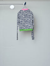 CONFUSED FLOWER JACQUARD L/S TEE