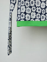 CONFUSED FLOWER JACQUARD L/S TEE
