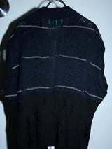 FLORAL REFLECTIVE ZIP CARDIGAN