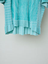 SEAMLESS RASCHEL FURNITURE KNIT TOP