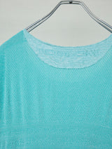 SEAMLESS RASCHEL FURNITURE KNIT TOP