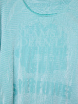SEAMLESS RASCHEL FURNITURE KNIT TOP