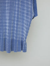 SEAMLESS RASCHEL FURNITURE KNIT TOP