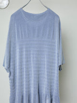 SEAMLESS RASCHEL FURNITURE KNIT TOP