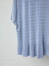 SEAMLESS RASCHEL FURNITURE KNIT TOP