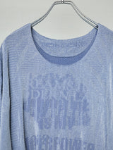 SEAMLESS RASCHEL FURNITURE KNIT TOP