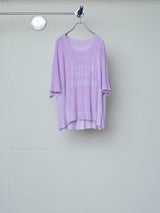SEAMLESS RASCHEL FURNITURE KNIT TOP