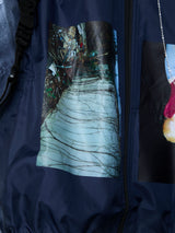 PHOTO PRINT SLING & CHAIN FAN VEST