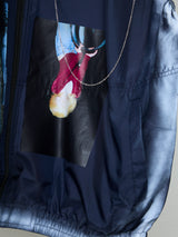 PHOTO PRINT SLING & CHAIN FAN VEST