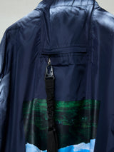 PHOTO PRINT SLING & CHAIN FAN VEST