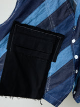 UNFINISHED ON PURPOSE DENIM VEST