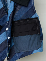 UNFINISHED ON PURPOSE DENIM VEST