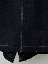 TAILOR BASTING LACE PATCHWORK JACKET