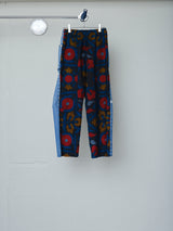 FRONT DENIM RECONSTRUCTED SUZANI PANTS