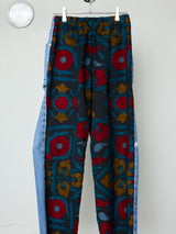 FRONT DENIM RECONSTRUCTED SUZANI PANTS