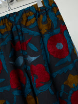 FRONT DENIM RECONSTRUCTED SUZANI PANTS