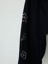 VINTAGE DENIM RHINESTONE 2WAY SHORTS