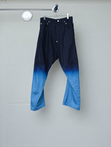 REFLECTIVE 3D GRADIENT DENIM PANTS