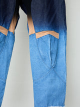 GRADIENT BLEACH MOTOCROSS DENIM