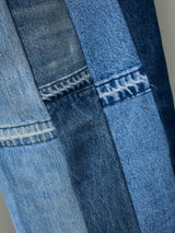 TOO MUCH DENIM IN ONE PANTS