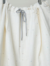 SEQUIN SUMMER TWEED SHORT BIG SLACKS