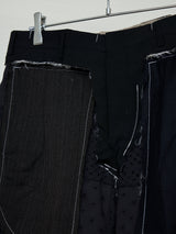 EMBROIDERED LACE BASTING SLACKS