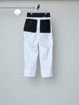 EMBROIDERED LACE BASTING SLACKS