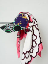 VINTAGE SCARF REBUILD DETACHABLE CAP
