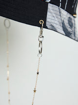 RECONSTRUCTED TEE NECKLACE BUCKET HAT