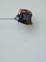 RECONSTRUCTED TEE NECKLACE BUCKET HAT