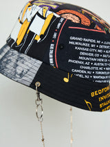 RECONSTRUCTED TEE NECKLACE BUCKET HAT