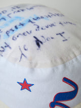 RECONSTRUCTED TEE NECKLACE BUCKET HAT