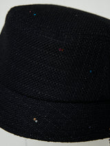 SEQUIN SUMMER TWEED NECKLACE HAT