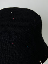SEQUIN SUMMER TWEED NECKLACE HAT