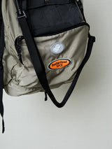 POUCH DOCKED EMBROIDERED SLING BAG