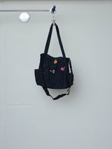 SHIBUYA GYARU DENIM IDM SLING TOTE