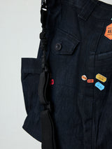 SHIBUYA GYARU DENIM IDM SLING TOTE