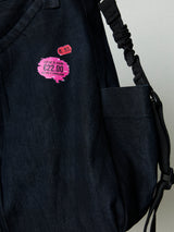 SHIBUYA GYARU DENIM IDM SLING TOTE