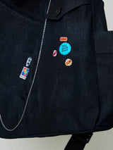SHIBUYA GYARU DENIM IDM SLING TOTE