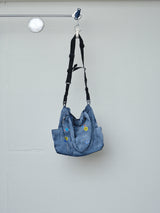 SHIBUYA GYARU DENIM IDM SLING TOTE