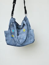 SHIBUYA GYARU DENIM IDM SLING TOTE