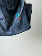 SHIBUYA GYARU DENIM IDM SLING TOTE