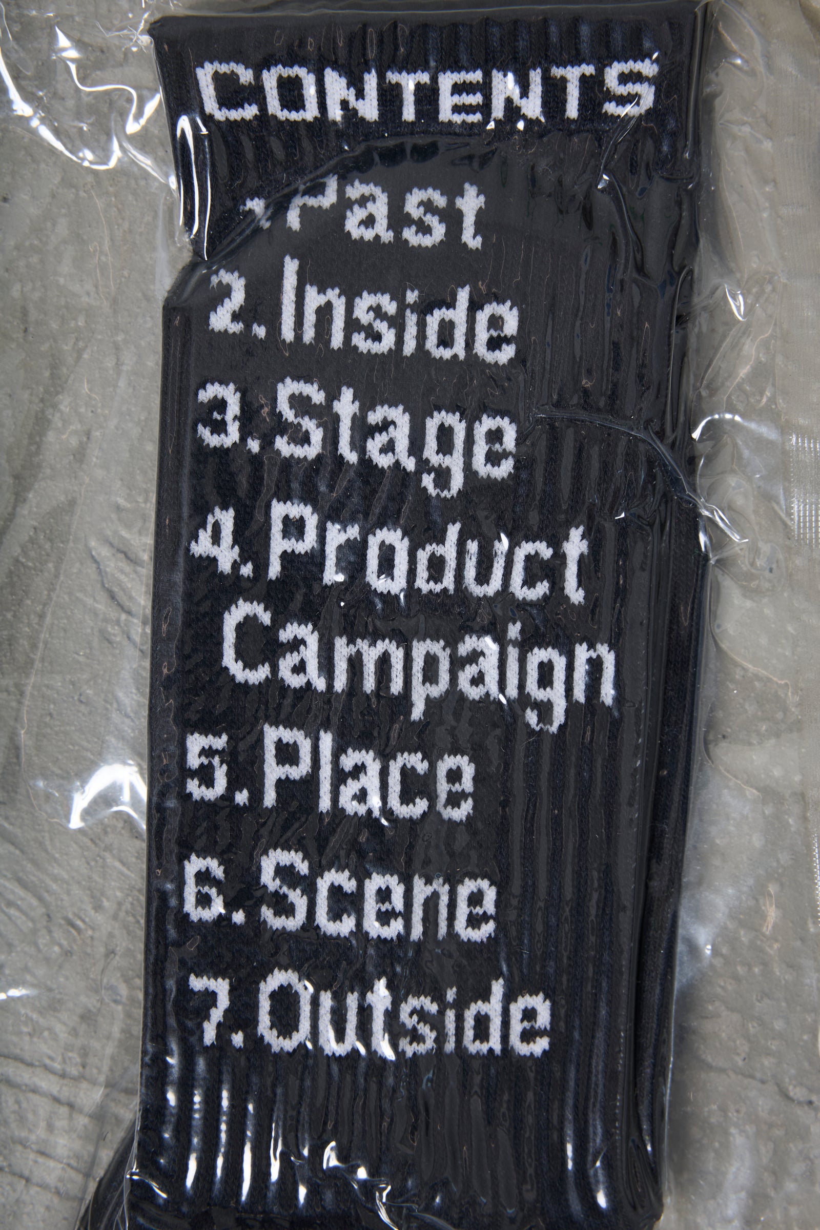 SOCKS! / CONTENTS – BODYSONG. ONLINE STORE