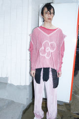FOLD-OR-STRETCH FLOWER KNIT
