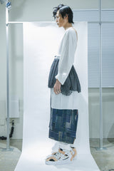 LUXURY SCRAPS TAILOR-MADE MULTI-HOOK SKIRT