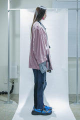 TECHNICAL REFLECT-COATED DENIM